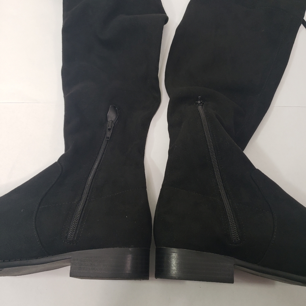 A New Day Sidney Over The Knee boot in black size 10 - Picture 7 of 12